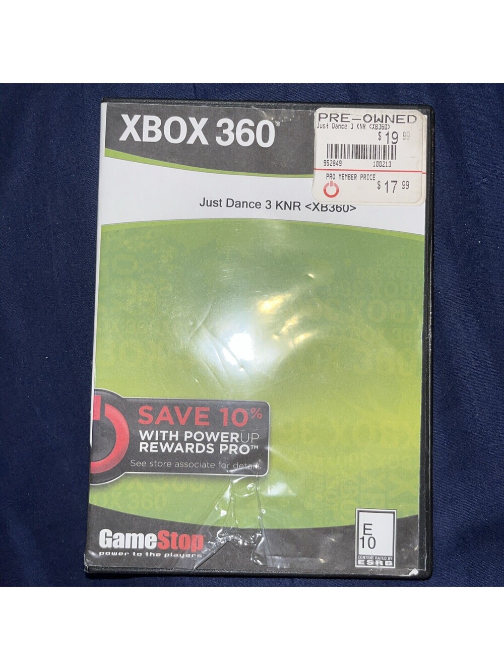 Just Dance 3 (Xbox 360) No Cover Art. No Manual. New Case. Tested